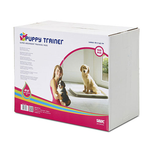 Savic Puppy Trainer Pads Large 100 Stück 60 x 45 cm