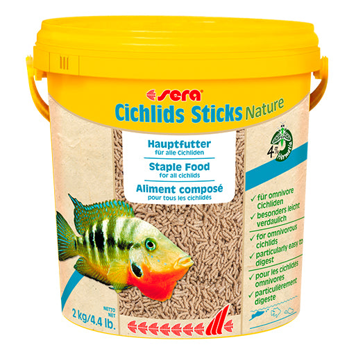 sera Cichliden Sticks Nature - 250 - 1000 ml - 2,5 kg
