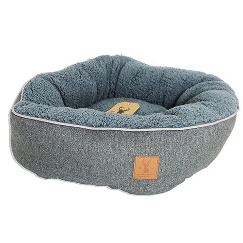 Boony Est 1941 Floof mand graphite grijs 50 - 60 - 80 cm Classies