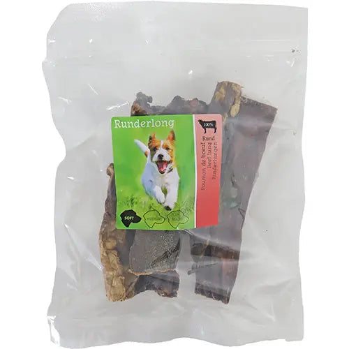 Natuurlijke Snack Rund - Runderlong verkrijgbaar in 100 of 250 gram Classies