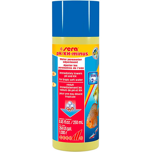 sera pH/KH-minus 100 - 250 - 500 - 2500 - 5000 ml