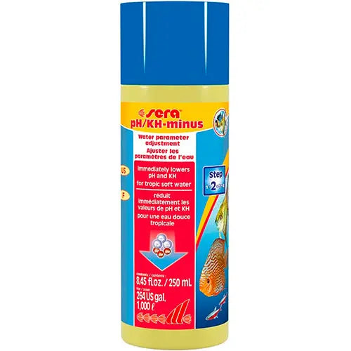 sera pH/KH-minus 100 - 250 - 500 - 2500 - 5000 ml Classies