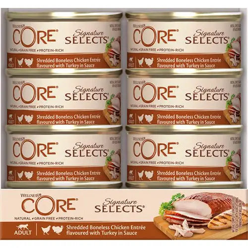 Well Core kattenvoeding - natte voeding - Sig Select 79 gram Classies