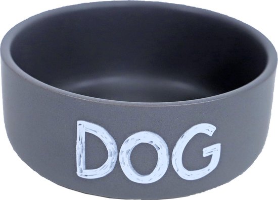 Eetbak in steen Dog in verschillende maten