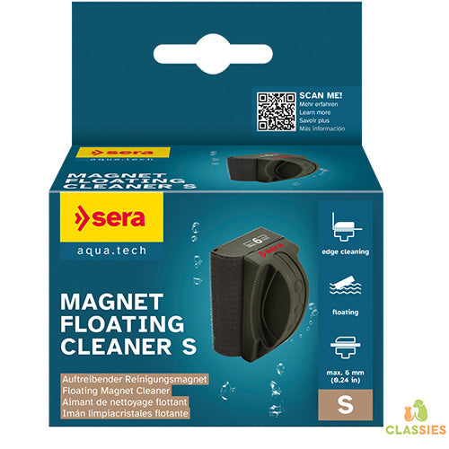 Sera drijvende algenmagneet ruitenreiniger met hoekreiniging XS - S - M - L 2ee89c-2