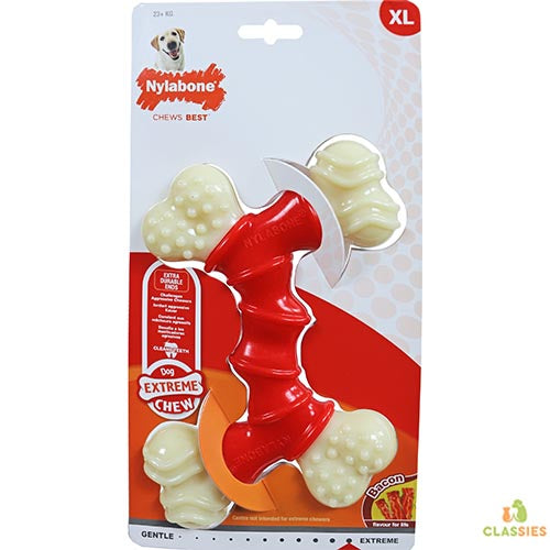 Nylabone Extreme Chew – extrem harte Kauartikel in drei Größen