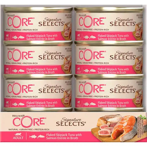 Well Core kattenvoeding - natte voeding - Sig Select 79 gram Classies