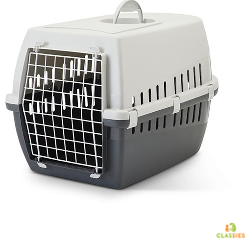 Savic Reismand Trotter 2 Antraciet/Grijs - tot 7 kg - 55 x 37,5 x 33 cm Classies
