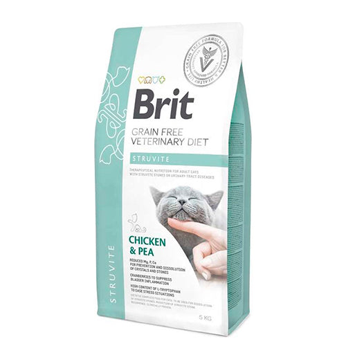 Brit Veterinary Diet Graanvrij – Struvite. Kip en erwten. - 50 kg