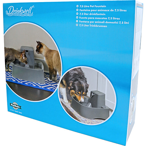 PetSafe Drinkwell drinkfontein, 7,5 liter Classies