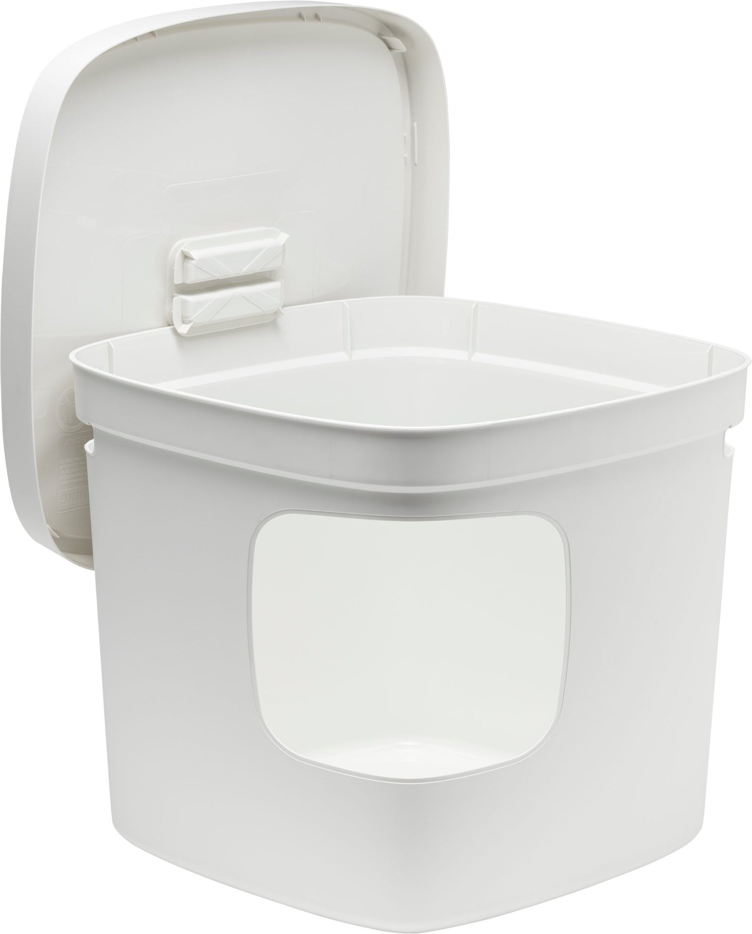 Moderna Katzentoilette Cubana Soft White - 43 x 49,5 x 49,5 cm