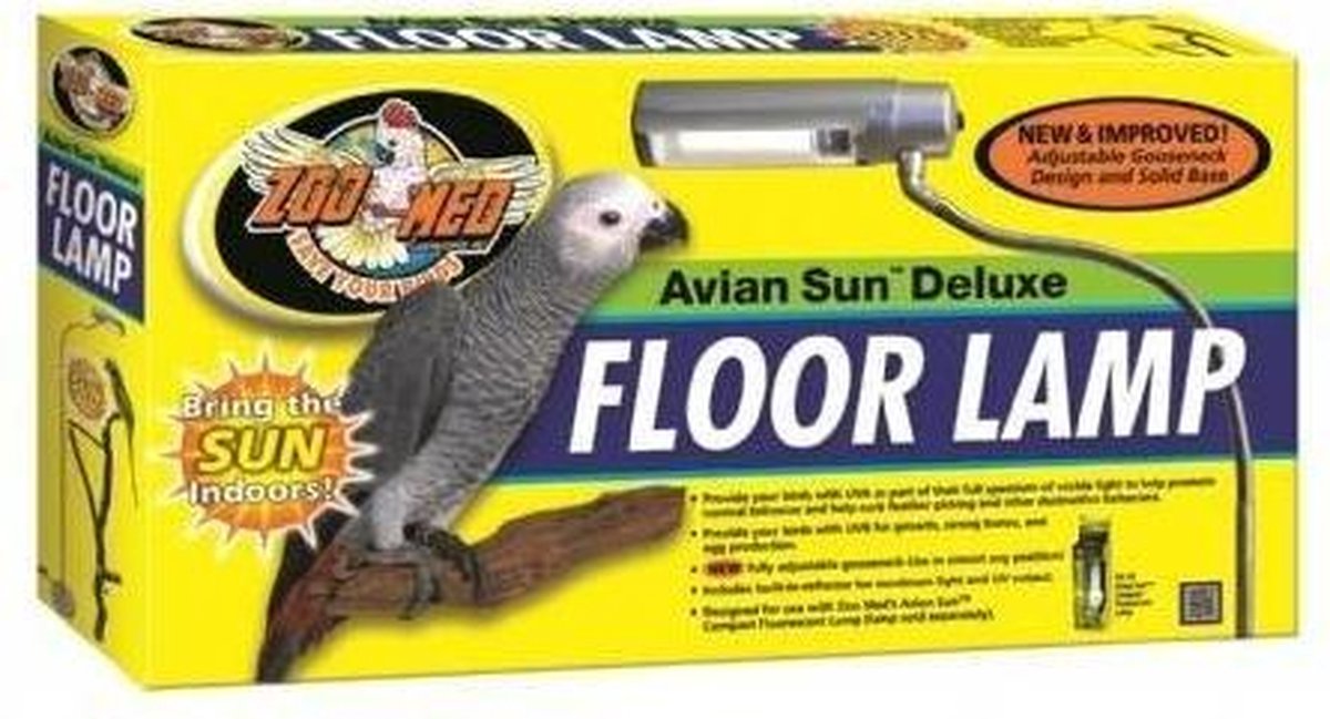 Zoo Med Avian Sun Floor Lamp - Uv lamp Classies