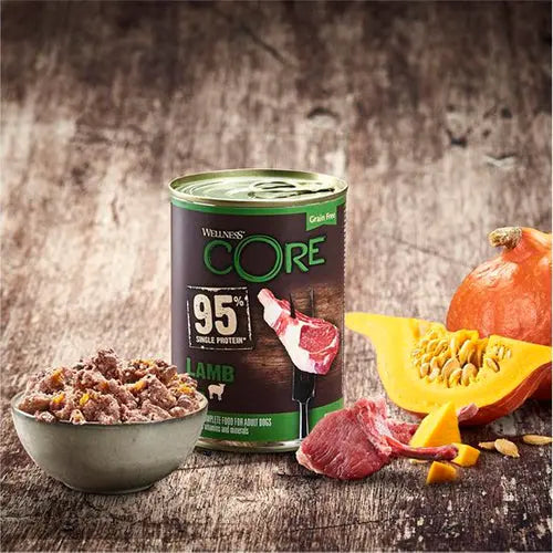 Wellness Core graanvrij - blikvoer - natvoer 400 gram Classies