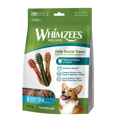 Whimzees tandenborstel assorti in valuebag Classies