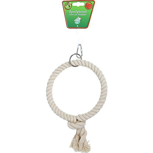 Katoenen touwring klein 13 cm 1-ring