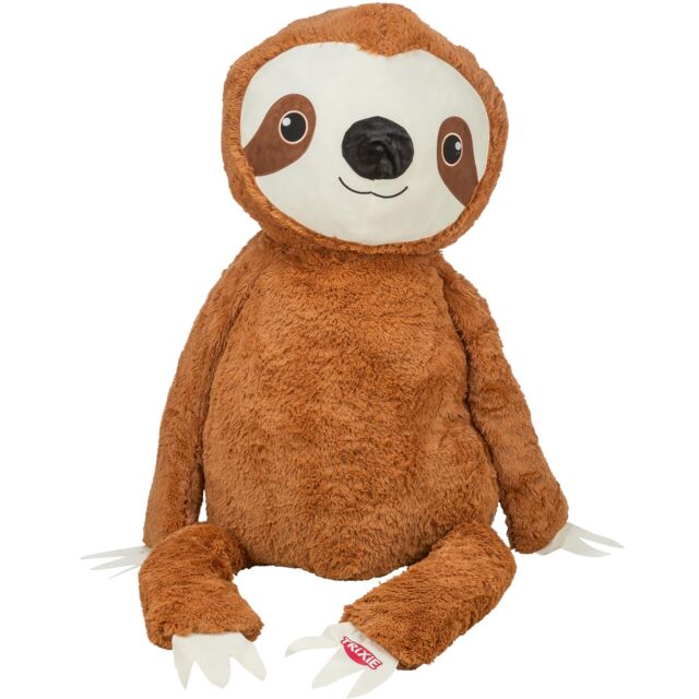 Trixie knuffel luiaard Fred 65 x 210 x 55 cm - reuze XXXXL knuffel 210 cm hoog