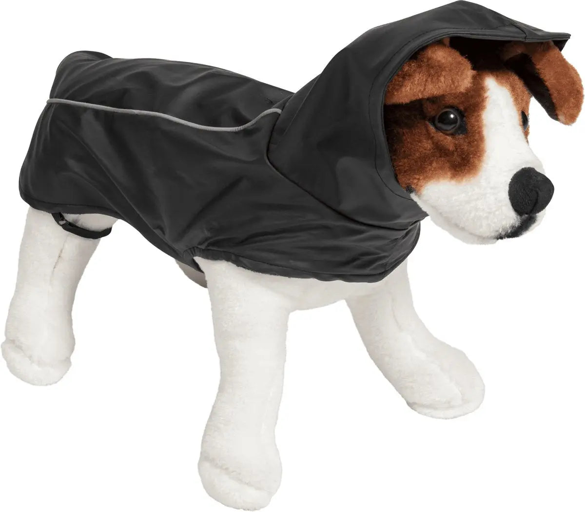 JV FISHERMAN JACKET Regenjas met kap Zwart-ML 45cm 2ee89c-2