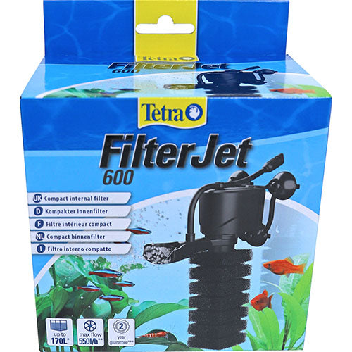 Tetra FilterJet Compacte Binnenfilter - Verkrijgbaar in 400 600 en 900 L/H