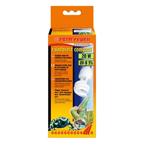 sera reptil rainforest compact / 5 % UV-B / 20 W Classies