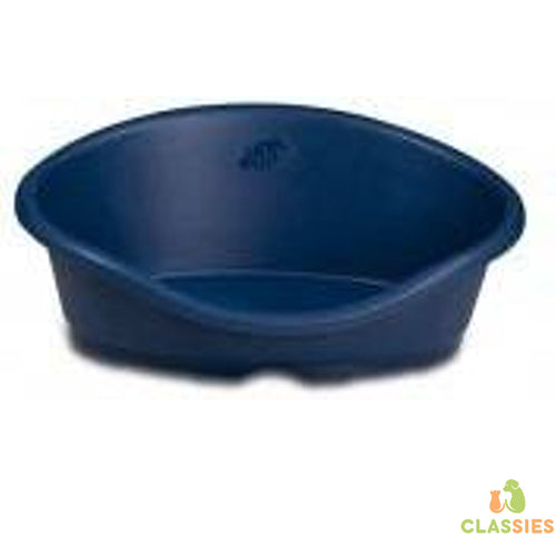 Savic Toffee plastic hondenmand blauw - 2 maten Classies