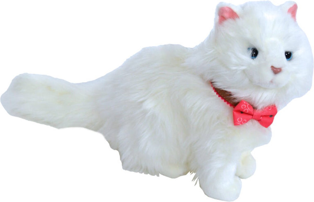 lief! Girls - kattenhalsband met strik - 45 cm - Roze Classies