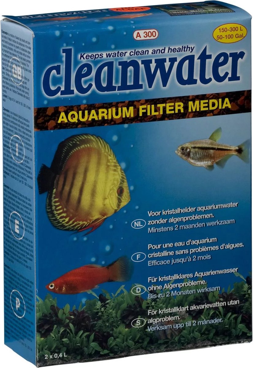 Cleanwater Filter Pellets - 150 - 300 Liter - kristallklares Wasser