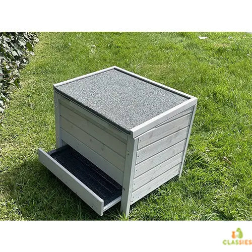 Grizo Konijnenhok Raoul - White Wash - 53x37.5x46cm Classies