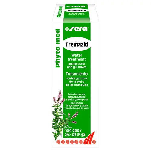 Sera Phyto med Tremazid - huid- en kieuwwormen Classies
