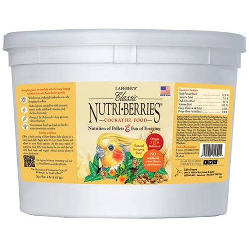 Lafeber Classic Nutri-Berries Cockatiel 1,81 kg