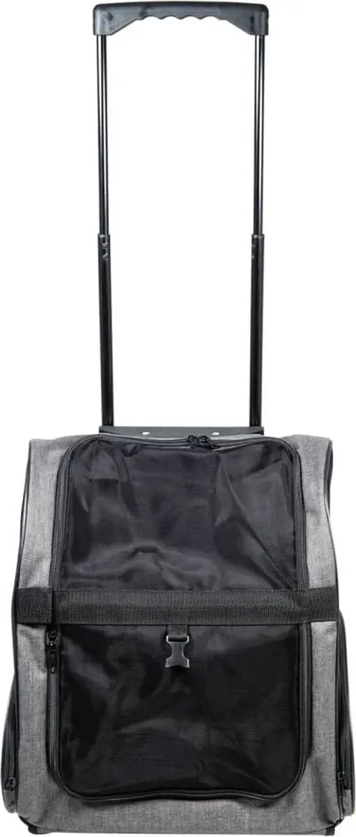 Jack and Vanilla trolley draagtas 40 x 26 x 40 cm grijs-zwart Classies