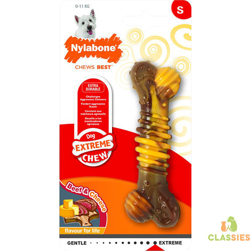 Nylabone extreme dental been rund - kaas Classies