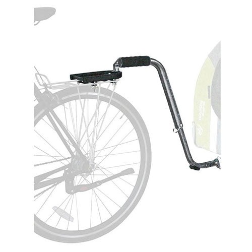 DoggyRide fietskit bagagedrager kop met britch lite, zwart. Classies