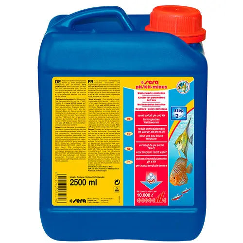 sera pH/KH-minus 100 - 250 - 500 - 2500 - 5000 ml Classies