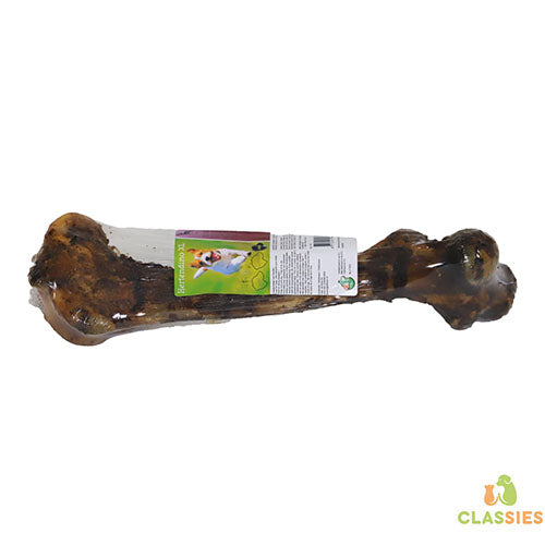 Natürlicher Snack - Hirsch-Dinosaurierknochen in Folie getrocknet