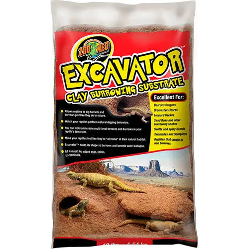 Zoo Med Excavator Clay Burrowing Substrate 4,5kg Classies