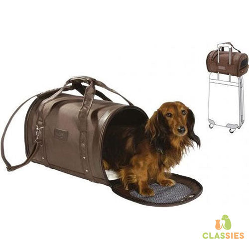 Bobby Draagtas Devil Bruin 47X30X30 CM