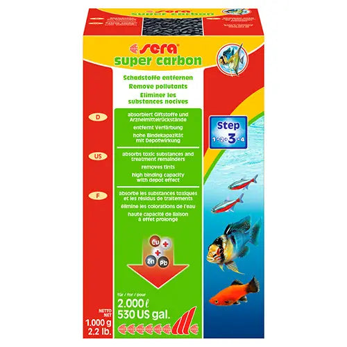 sera Super Carbon - actieve kool Classies
