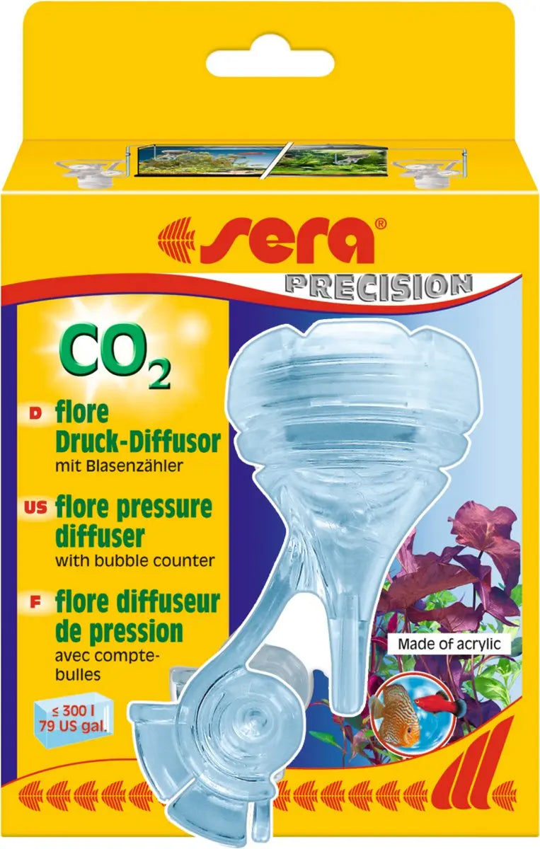 sera flore CO2 druk-diffusor Classies