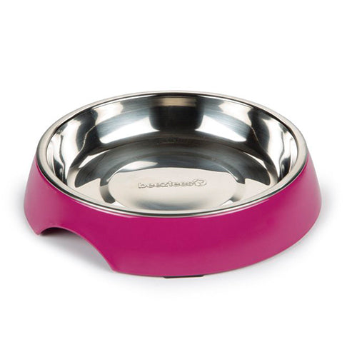 Beeztees Smickle Kattenvoerbak - Roze - 18,5x18,5x3,5 cm - 420 ml Classies
