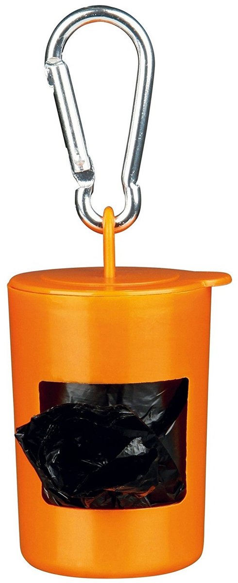 Trixie poepzakdispenser met 2x20 zakjes assorti Classies