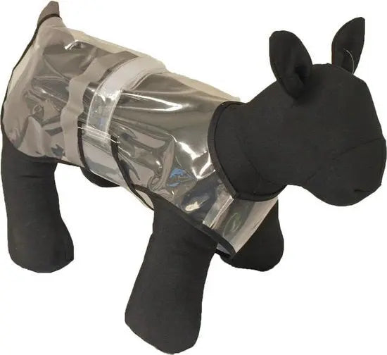 Regenjas transparant met reflectie Zoemshop