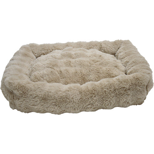 Jack and Vanilla HUSH Sofa Hondenmand & Kattenmand Beige – Zacht en Warm - Verkrijgbaar in 3 maten