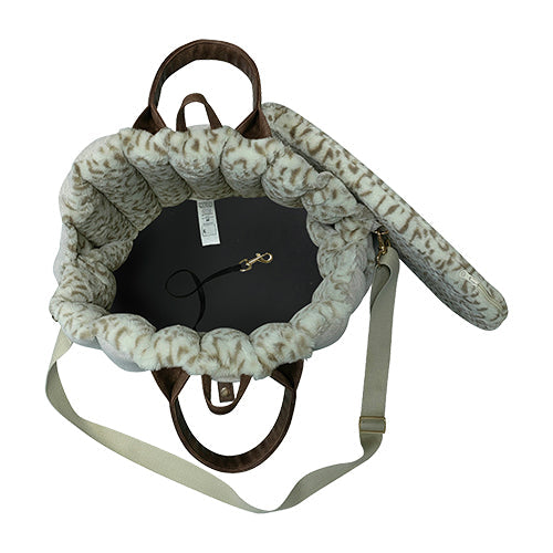 Animal Boulevard Sneeuwluipaard City Bag Diana Draagtas - Verkrijgbaar in 2 maten Classies