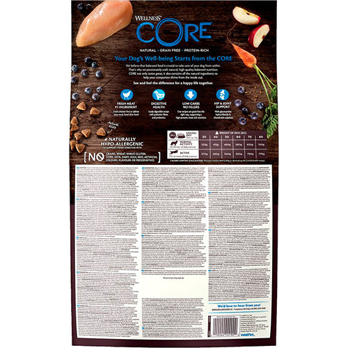 Wellness CORE Large Breed Adult Original, kip - 10 KG