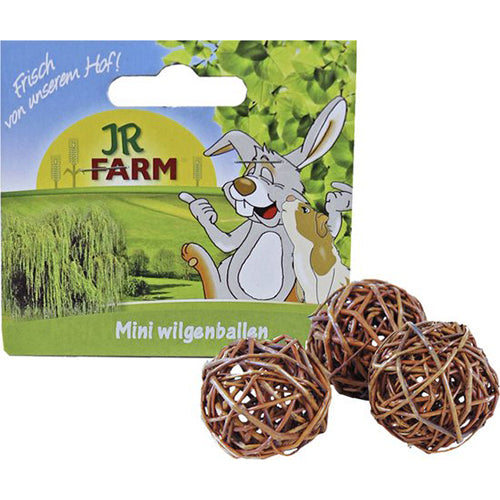 JR Farm knaagdier pak a 3 mini wilgenbal 20 gram