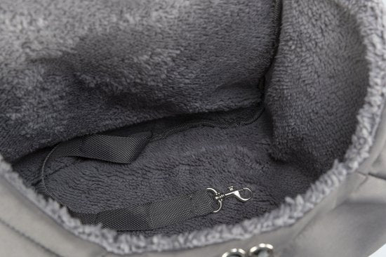 Trixie Buikdrager Sling, 50 × 25 × 18 cm, lichtblauw/lichtgrijs