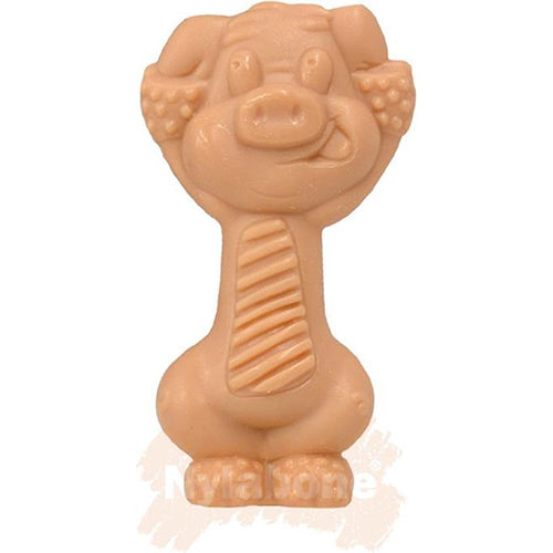 Nylabone Extreme Chew Pig Bacon Kauspielzeug – Klein für Hunde bis 11 kg