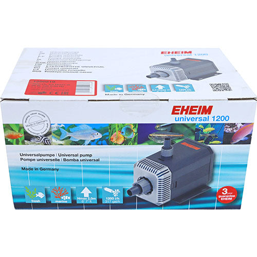 Eheim universele pomp - 300 - 600 - 1200 - 2400 l/uur Classies