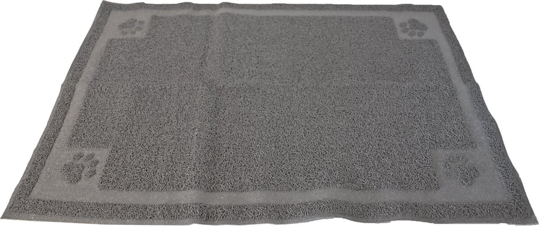 Uitloop/protectie mat grijs voor katten 90x60 cm