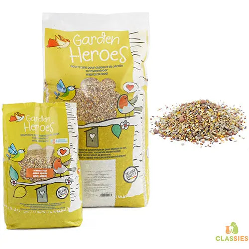Vogelvoer Garden Heroes propere tuin 4 seizoenen mix 5 -20 kg Classies